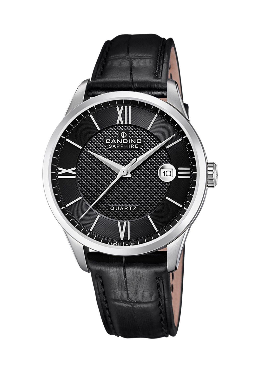 Reloj C4707/C Candino Swiss Negro Hombre Couples Classic-0
