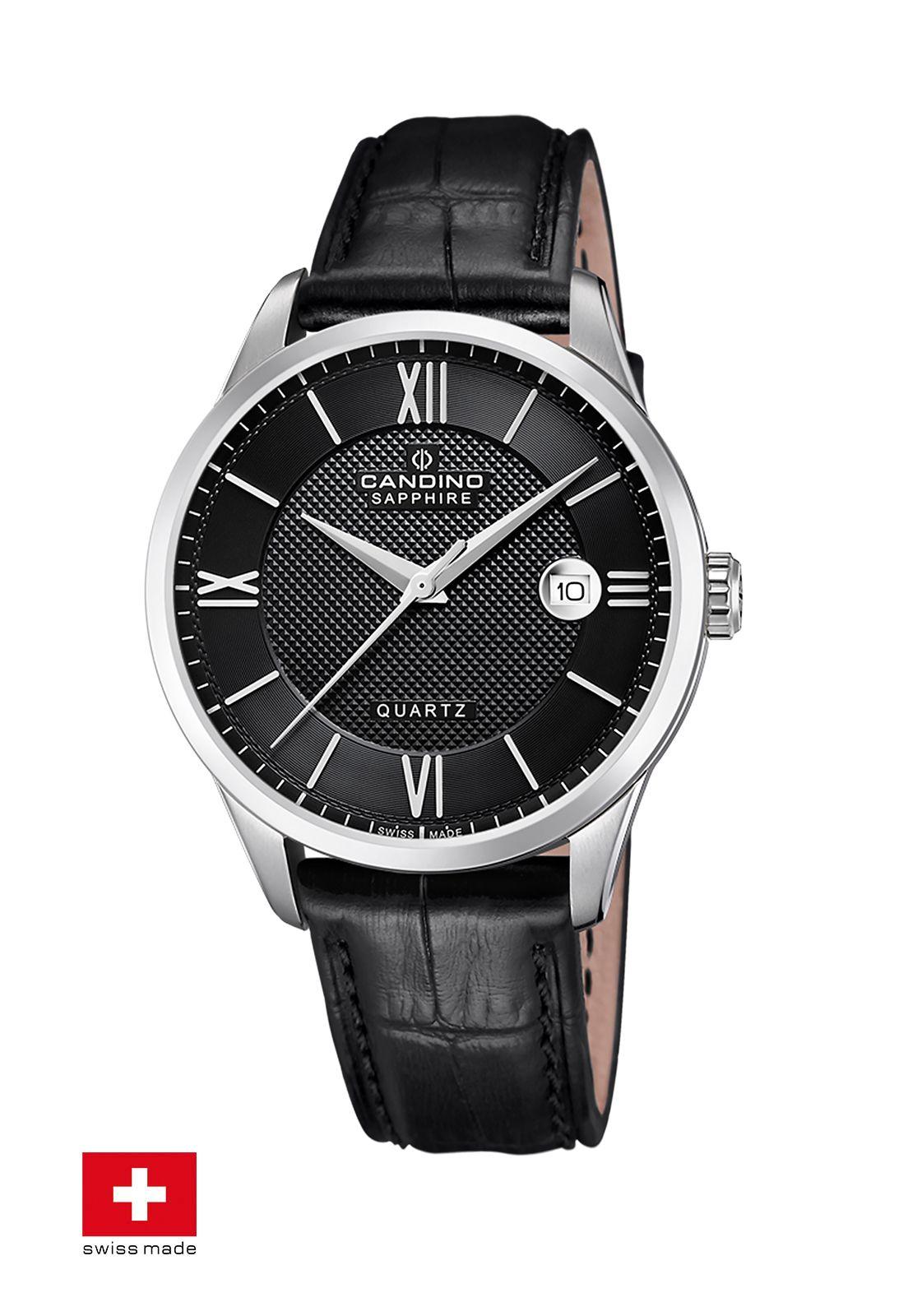 Reloj C4707/C Candino Swiss Negro Hombre Couples Classic-1