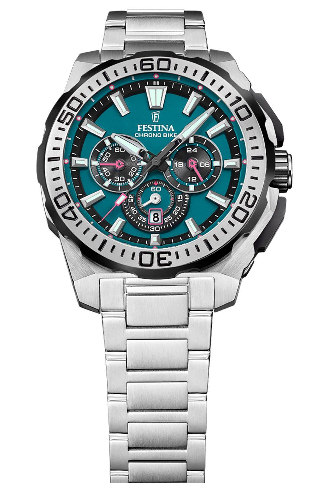 Reloj F20724/6 Festina Turquesa Hombre Chrono Bike-3