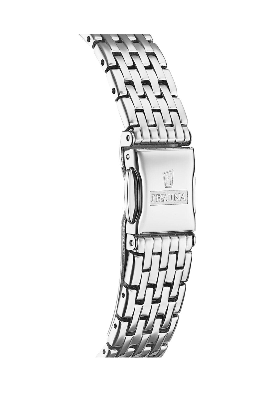 Reloj F20019/4 Festina Swiss Plateado Mujer Swiss Made-2