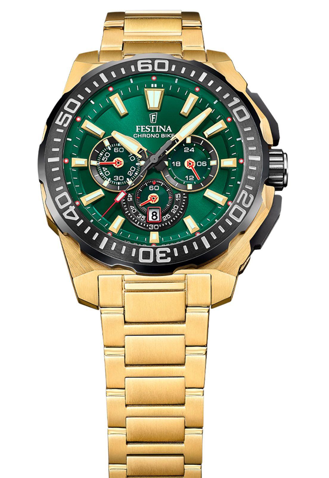 Reloj F20727/2 Festina Verde Hombre Chrono Bike-3