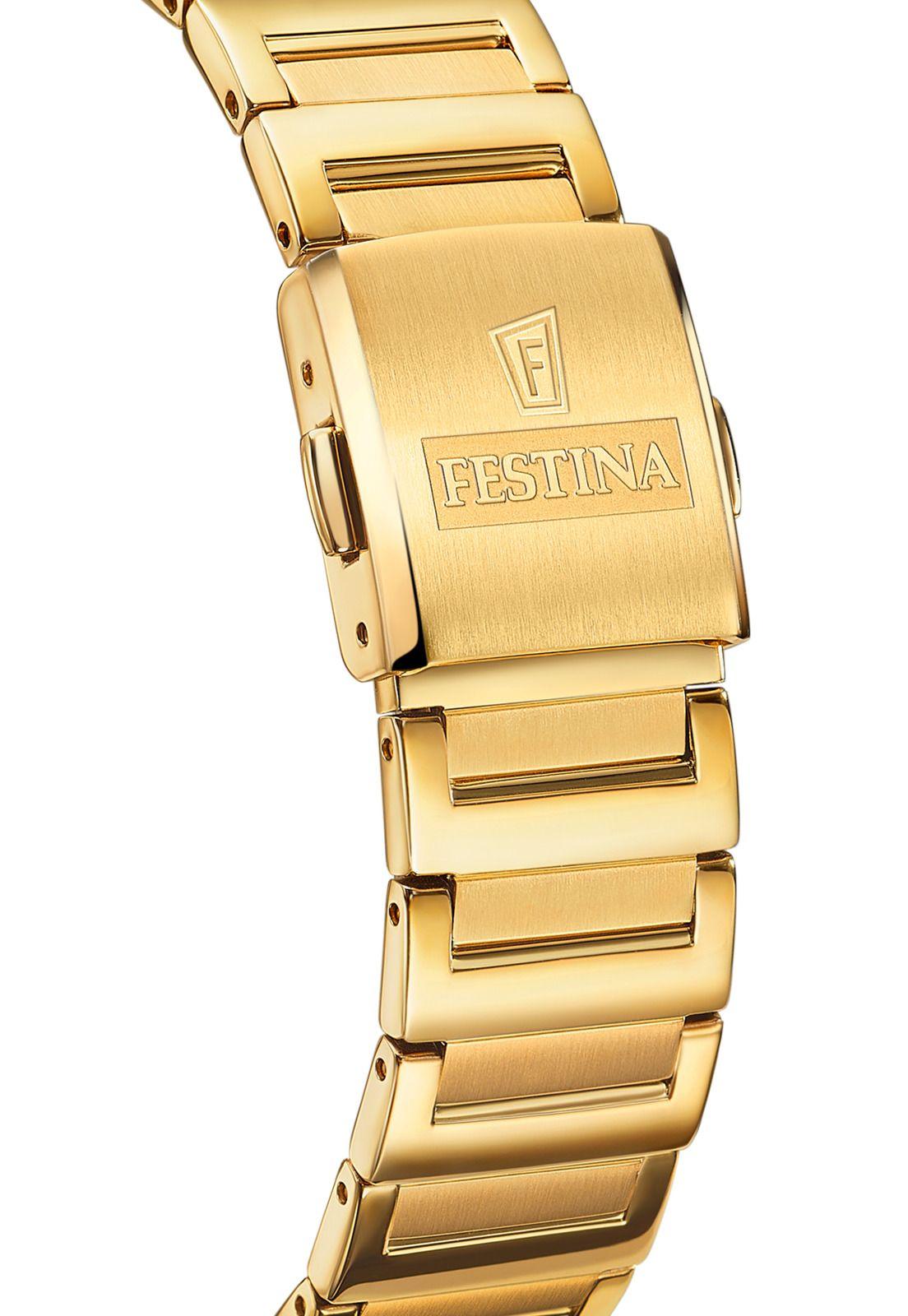 Reloj F20680/2 Festina Dorado Mujer On the square-1