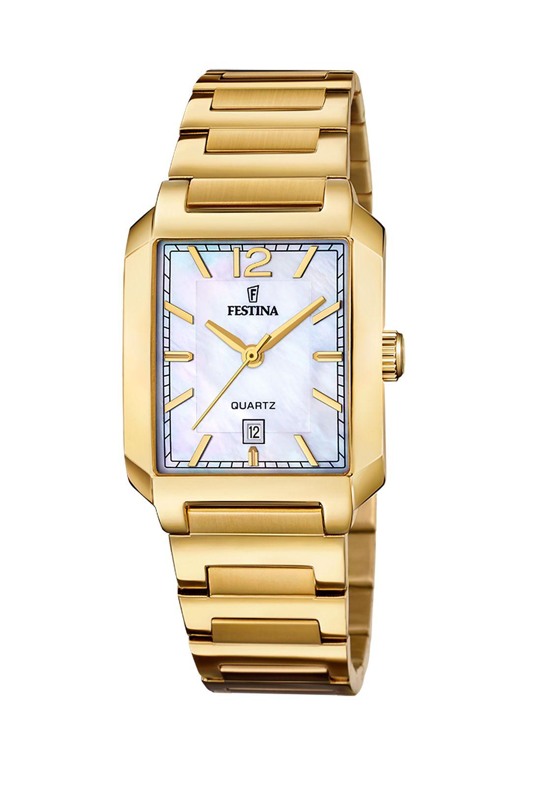 Reloj F20680/2 Festina Dorado Mujer On The Square-0