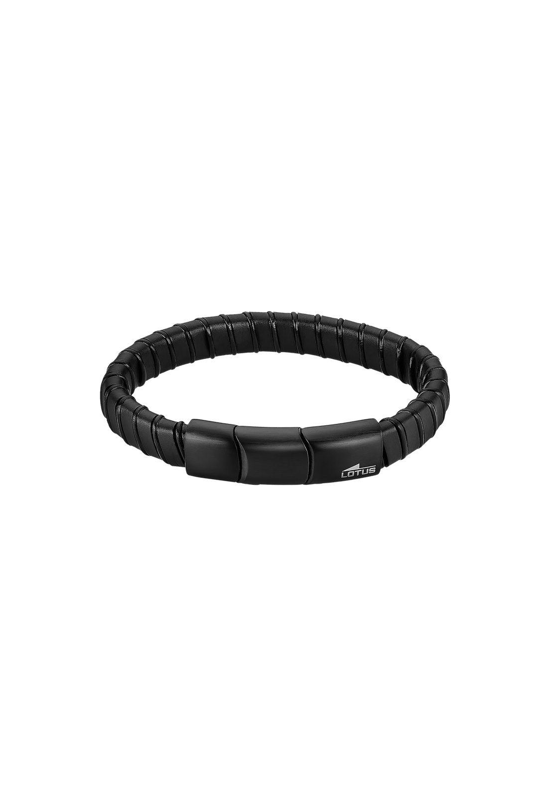 Pulsera Ls2534-2/1 Lotus Style Negro Hombre Urban Man-0