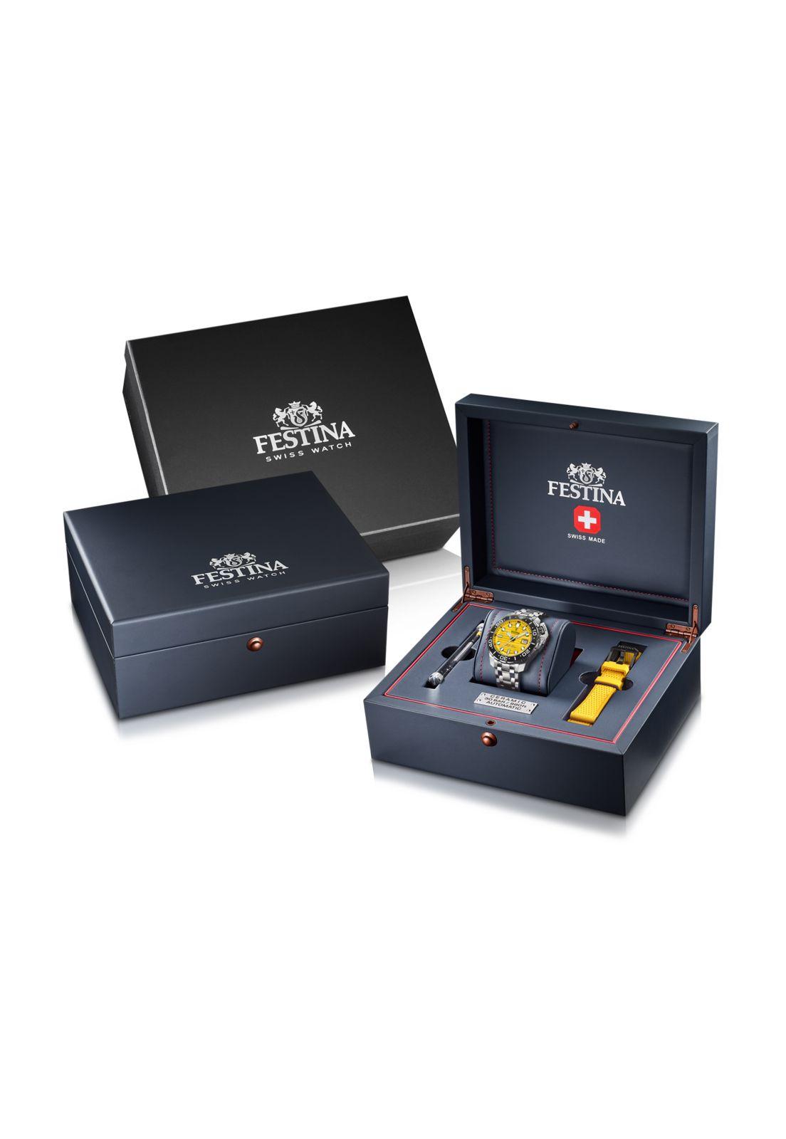 Reloj F20043/1 Festina Swiss Amarillo Hombre-3