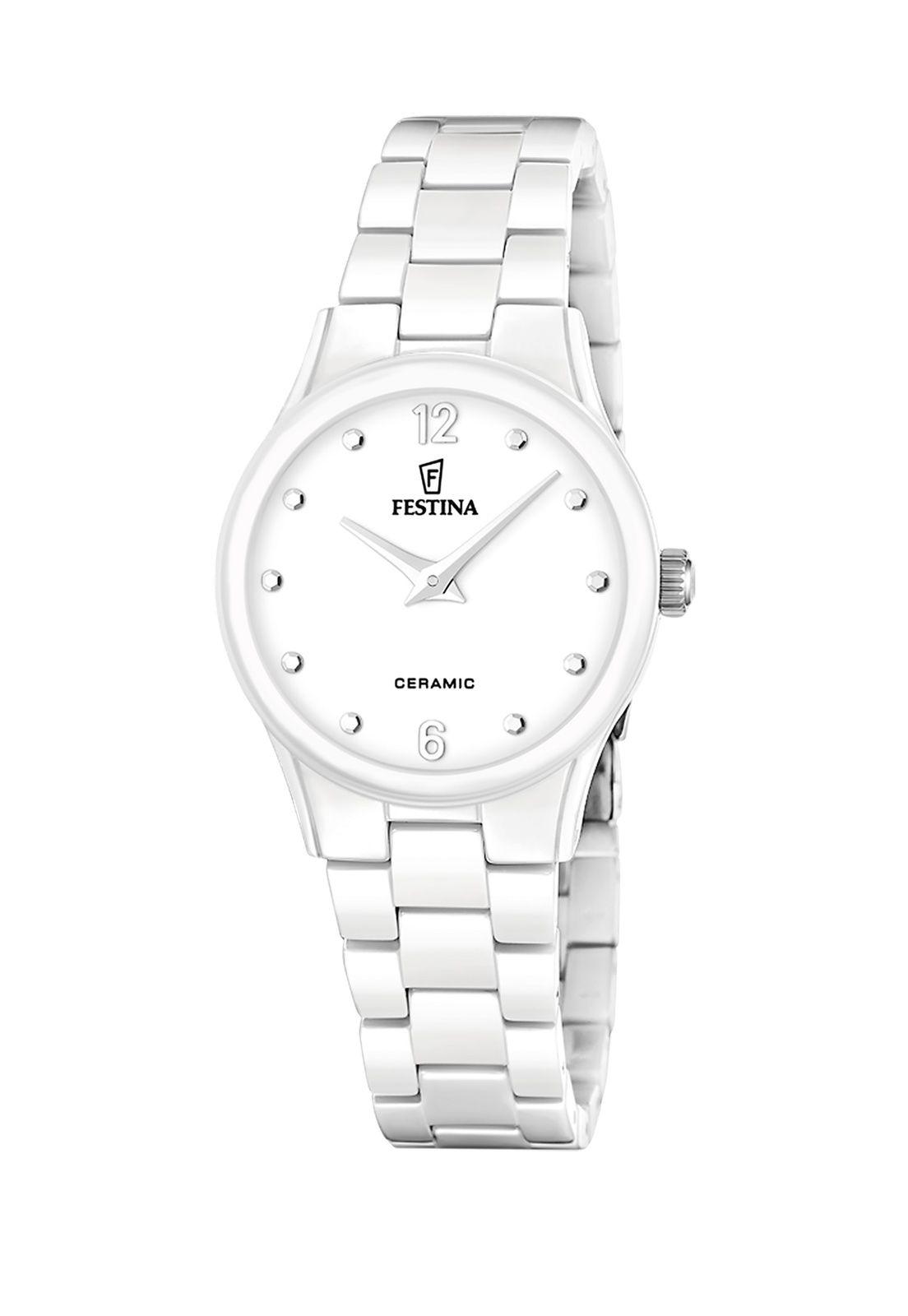 Reloj F20751/1 Festina Blanco Mujer Ceramic-0