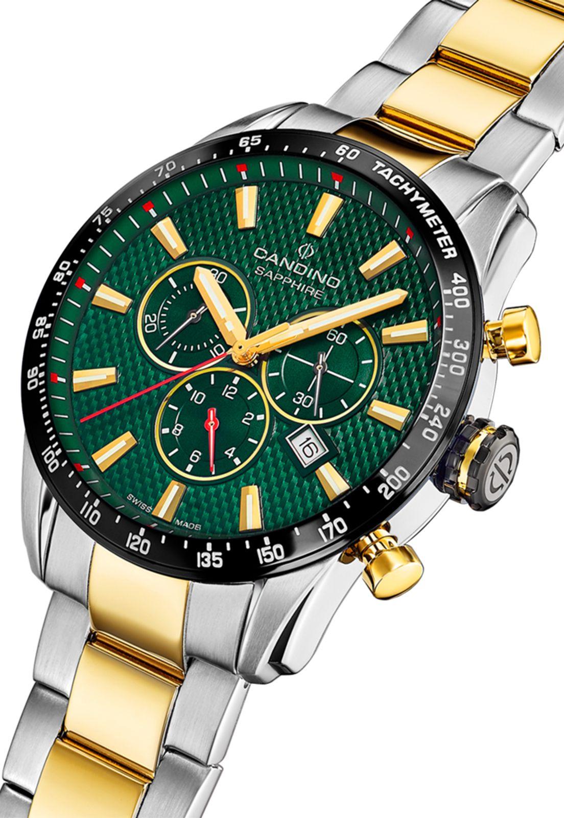 Reloj C4748/3 Candino Swiss Verde Hombre Couple Classic-3
