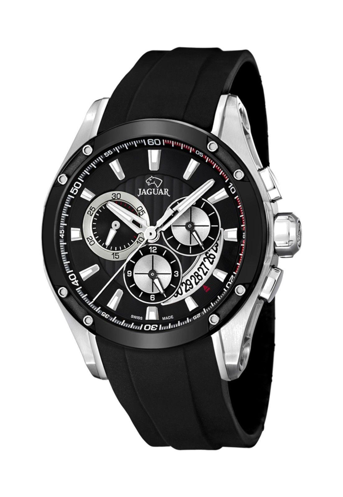 Reloj J688/1 Jaguar Negro Hombre Special Edition-0