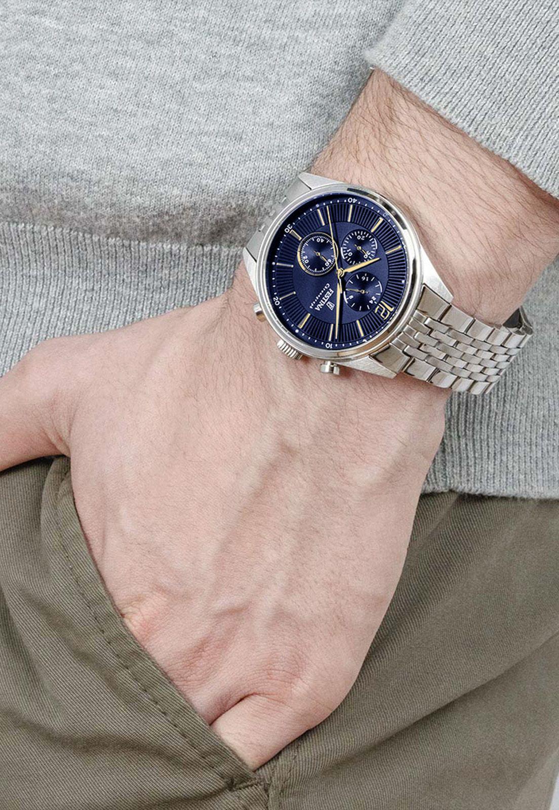 Reloj F20285/3 Festina Azul Hombre Timeless Chronograph-2