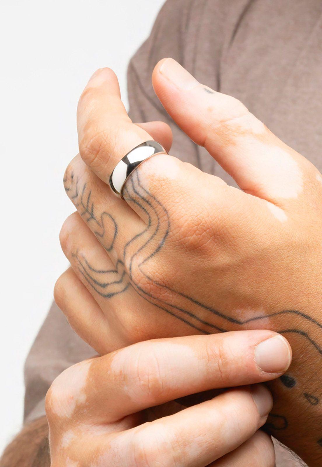 Anillo LS2396-3/222 Lotus Style Hombre Dark Style-1