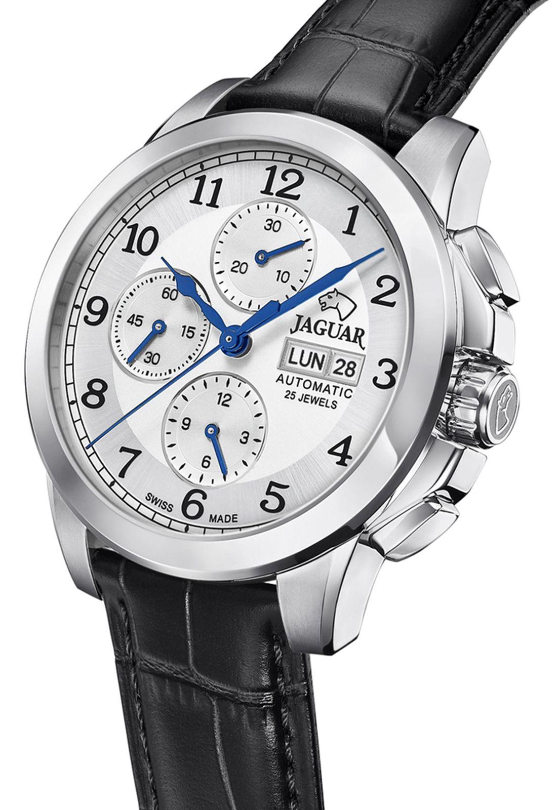 Reloj J975/1 Jaguar Plateado Hombre Automatico-2