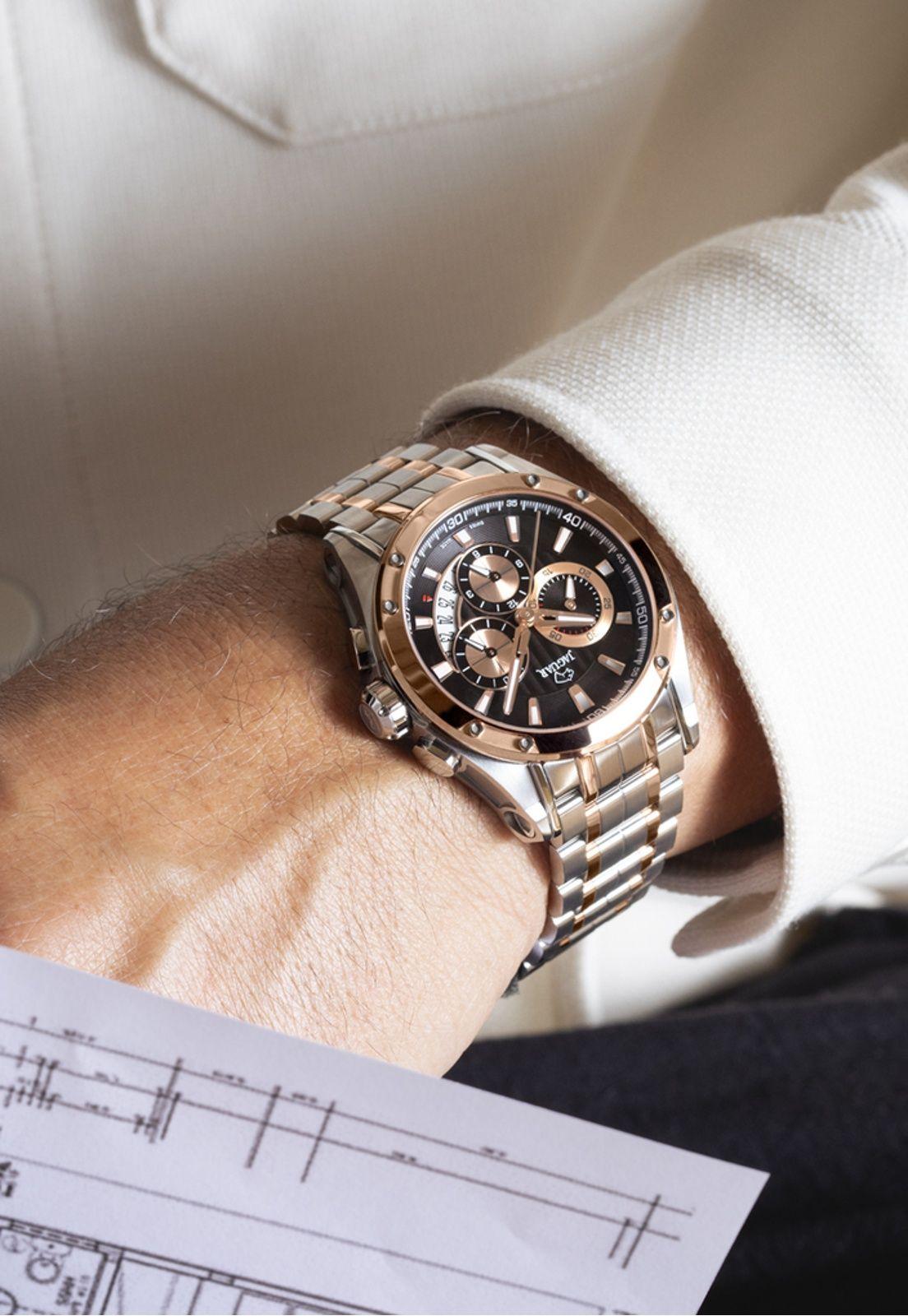 Reloj J1035/A Jaguar Swiss Hombre Plateado Special Edition-3
