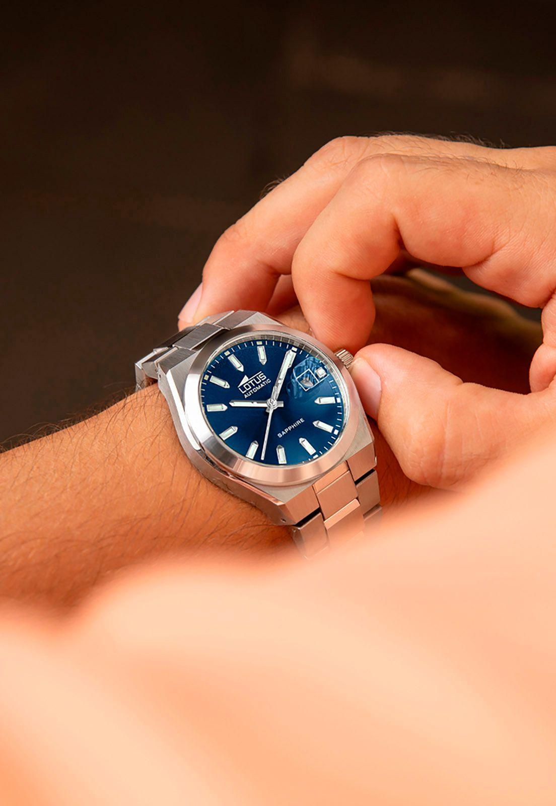 Reloj 18996/2 Lotus Azul Hombre Automático-2
