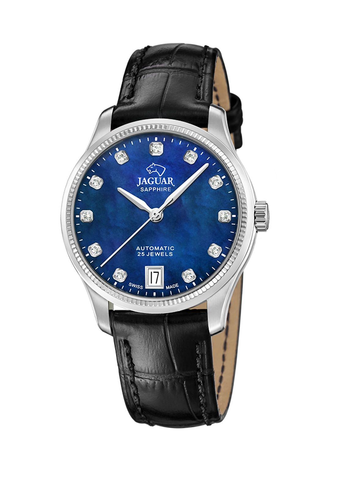 Reloj J1000/5 Jaguar Swiss Azul Mujer Automático-2