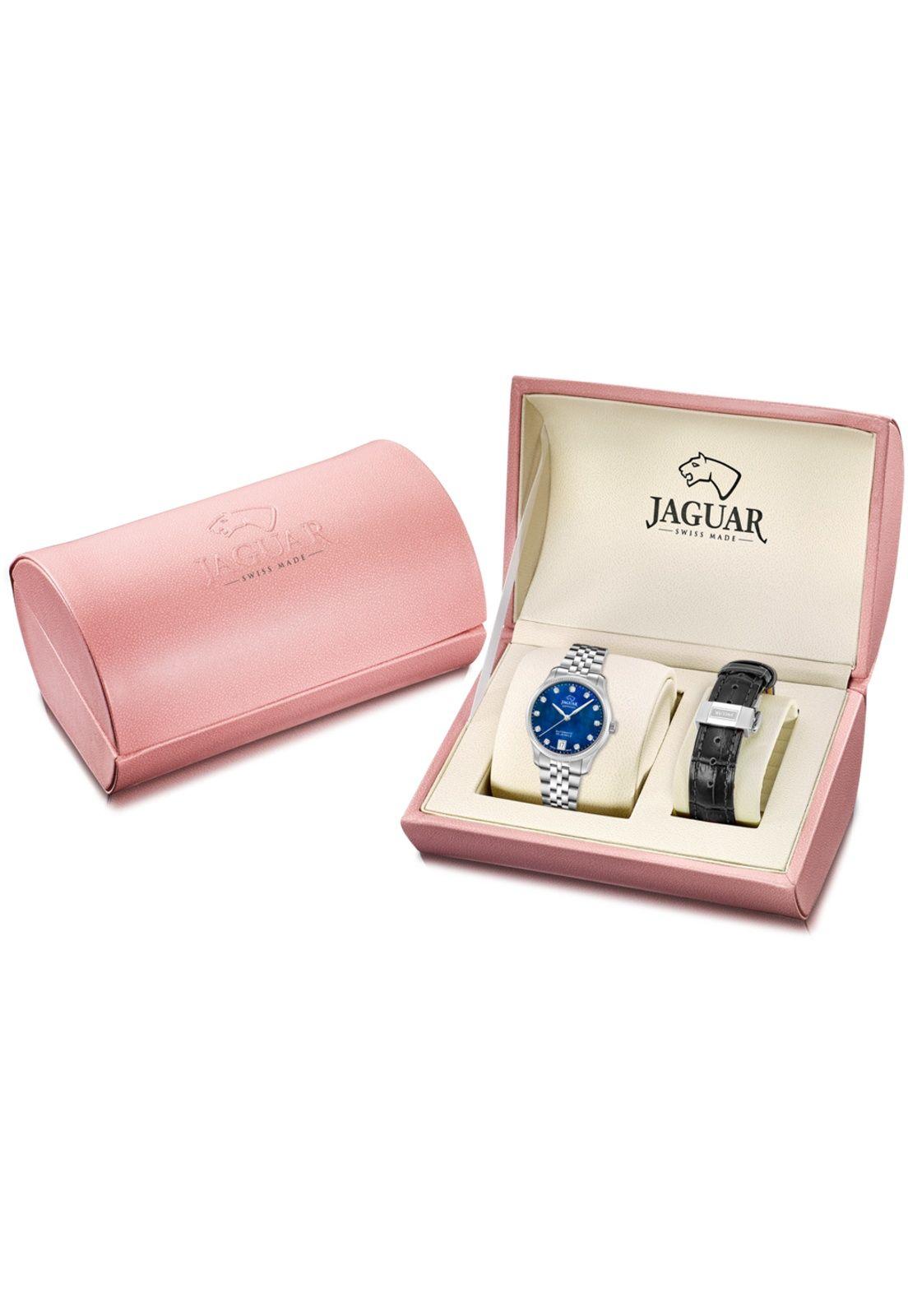 Reloj J1000/5 Jaguar Swiss Azul Mujer Automático-5