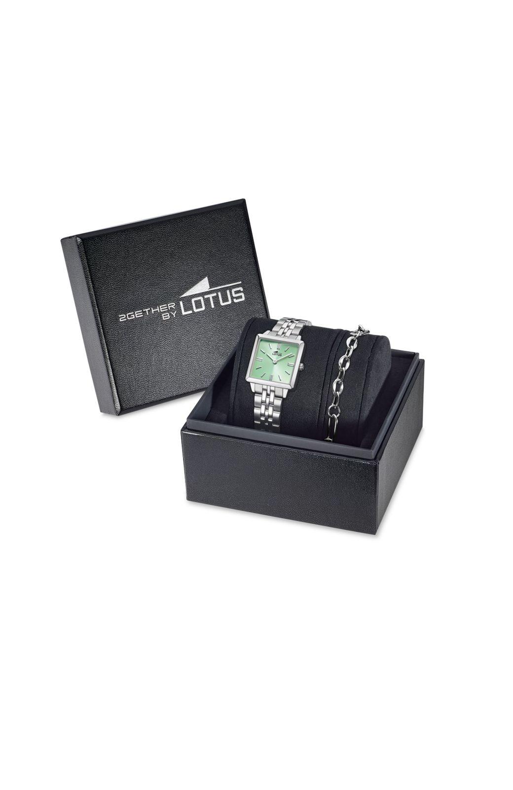 Reloj 19010/4 Lotus Verde Mujer 2Gether-3