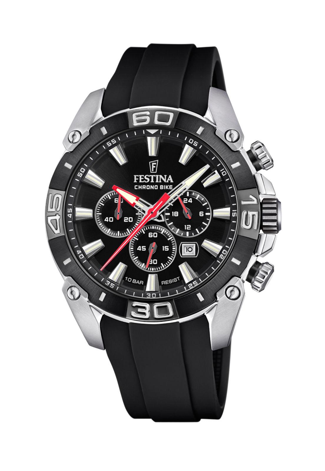 Reloj F20544/1 Festina Negro Hombre Chrono Bike-0