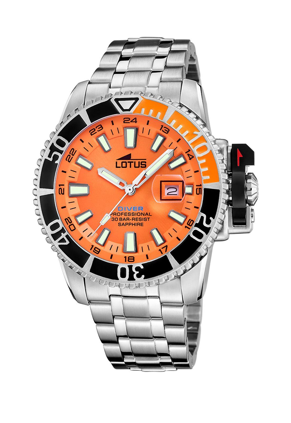 Reloj 18938/2 Lotus Naranja Hombre Diver-0