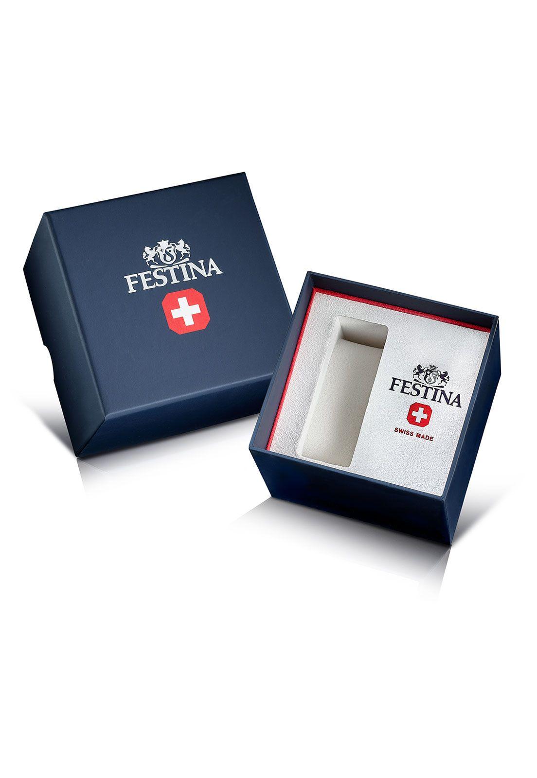 Reloj F20039/1 Festina Swiss Mujer Dorado My Swiss Time-5