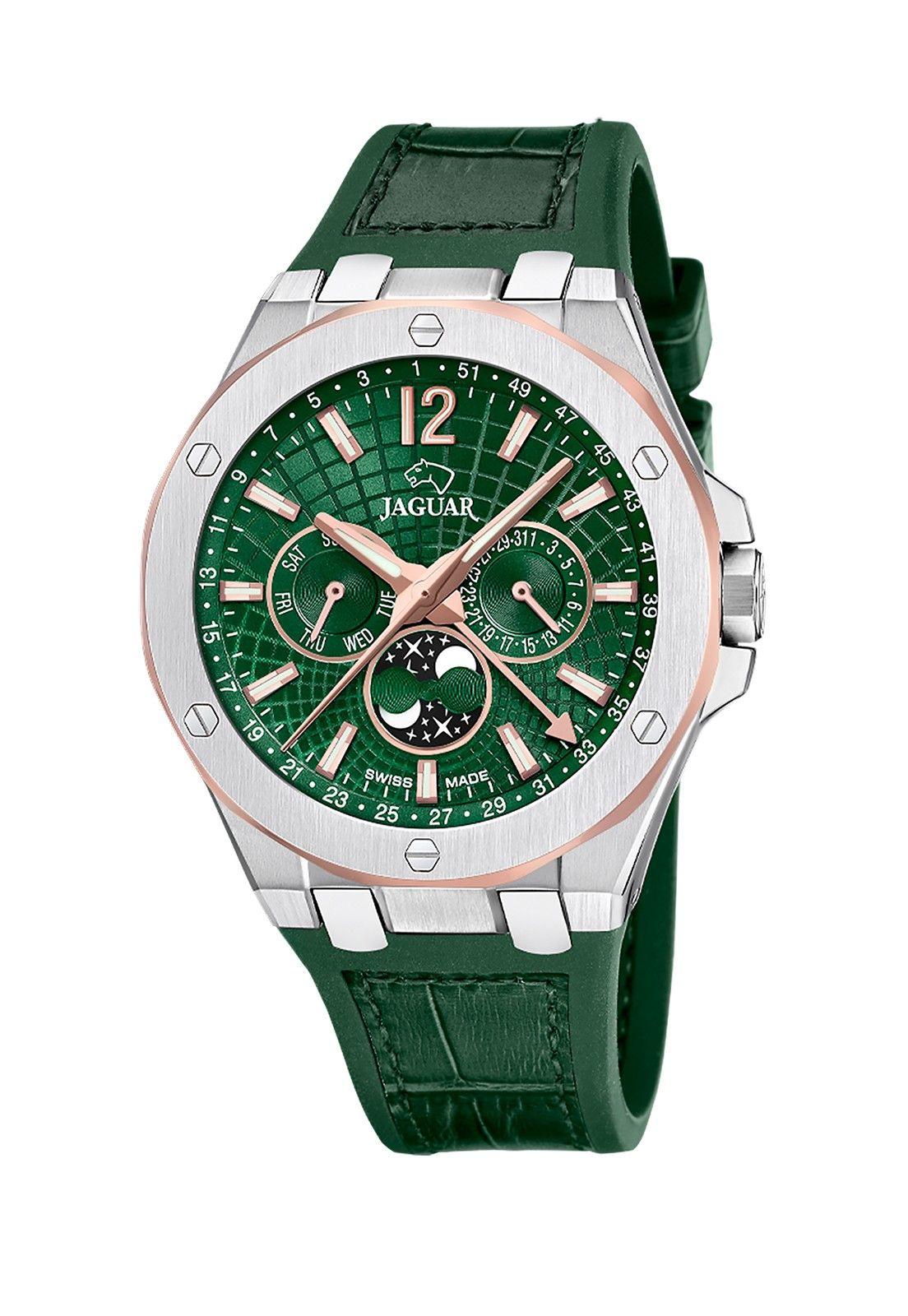 Reloj J1040/3 Jaguar Swiss Verde Hombre Diplomatic-0