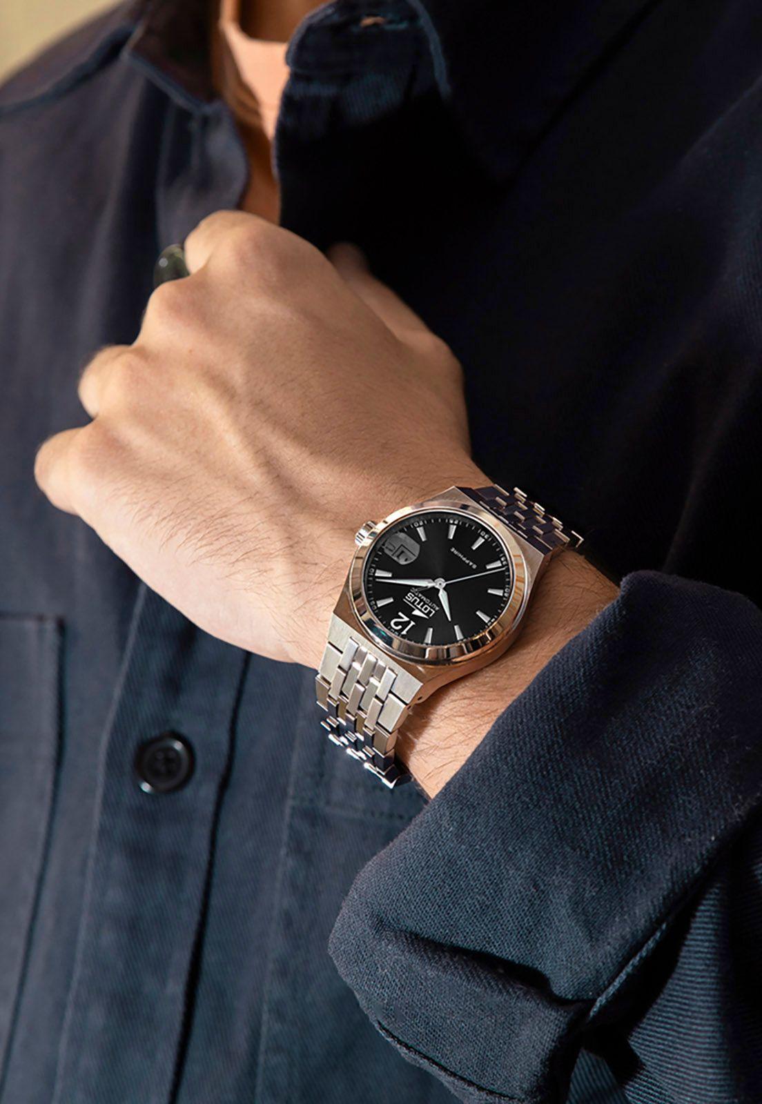 Reloj 19000/5 Lotus Negro Hombre Automático-2