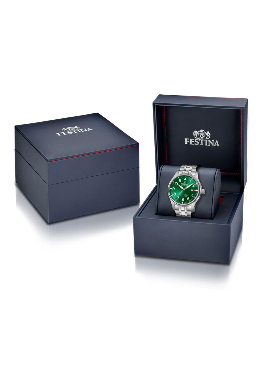 Reloj F20151/B Festina Swiss Verde Hombre Swiss Made-5