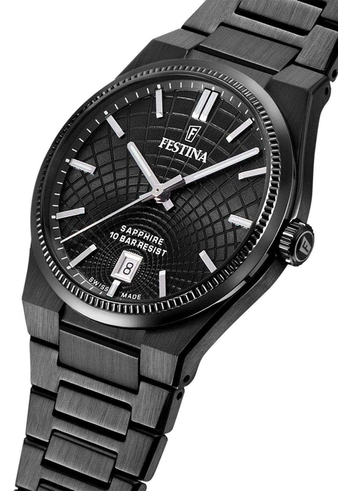 Reloj F20080/1 Festina Swiss Negro Hombre Rive Collection-3