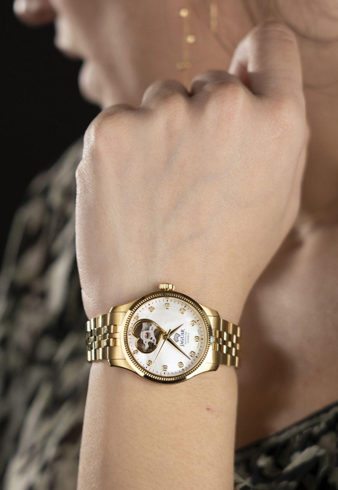 Reloj J996/1 Jaguar Swiss Blanco Mujer Automático-5