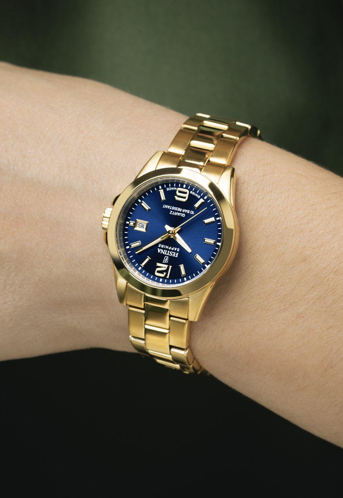 Reloj F20050/3 Festina Swiss Azul Mujer Acero Clásico-2
