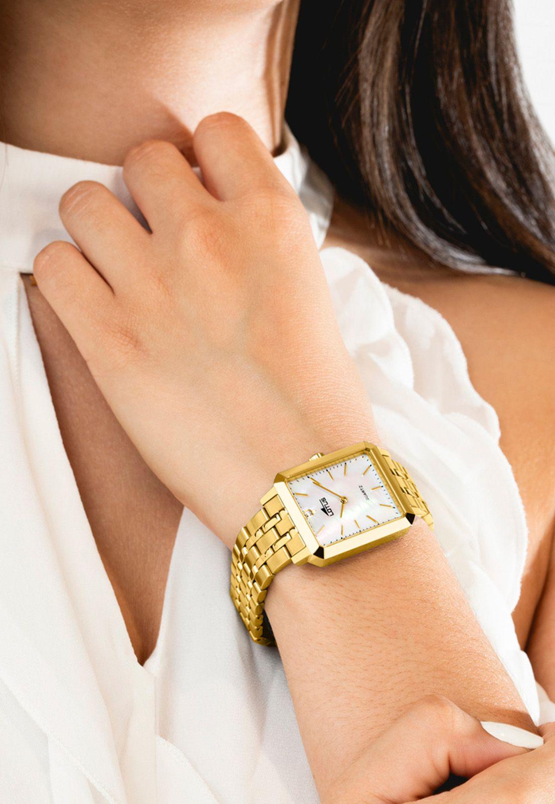 Reloj 18982/2 Lotus Dorado Mujer Crono Deportivo-2