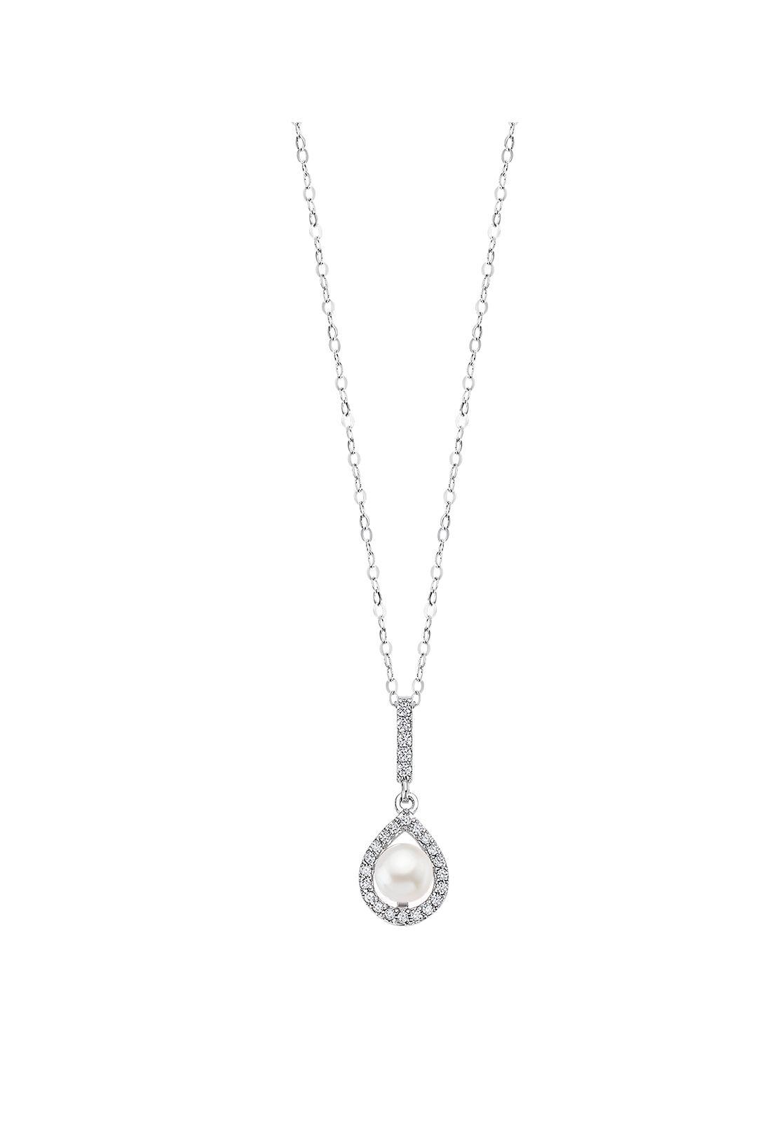 Collar LP3198-1/1 Lotus Silver Mujer Pearls-0