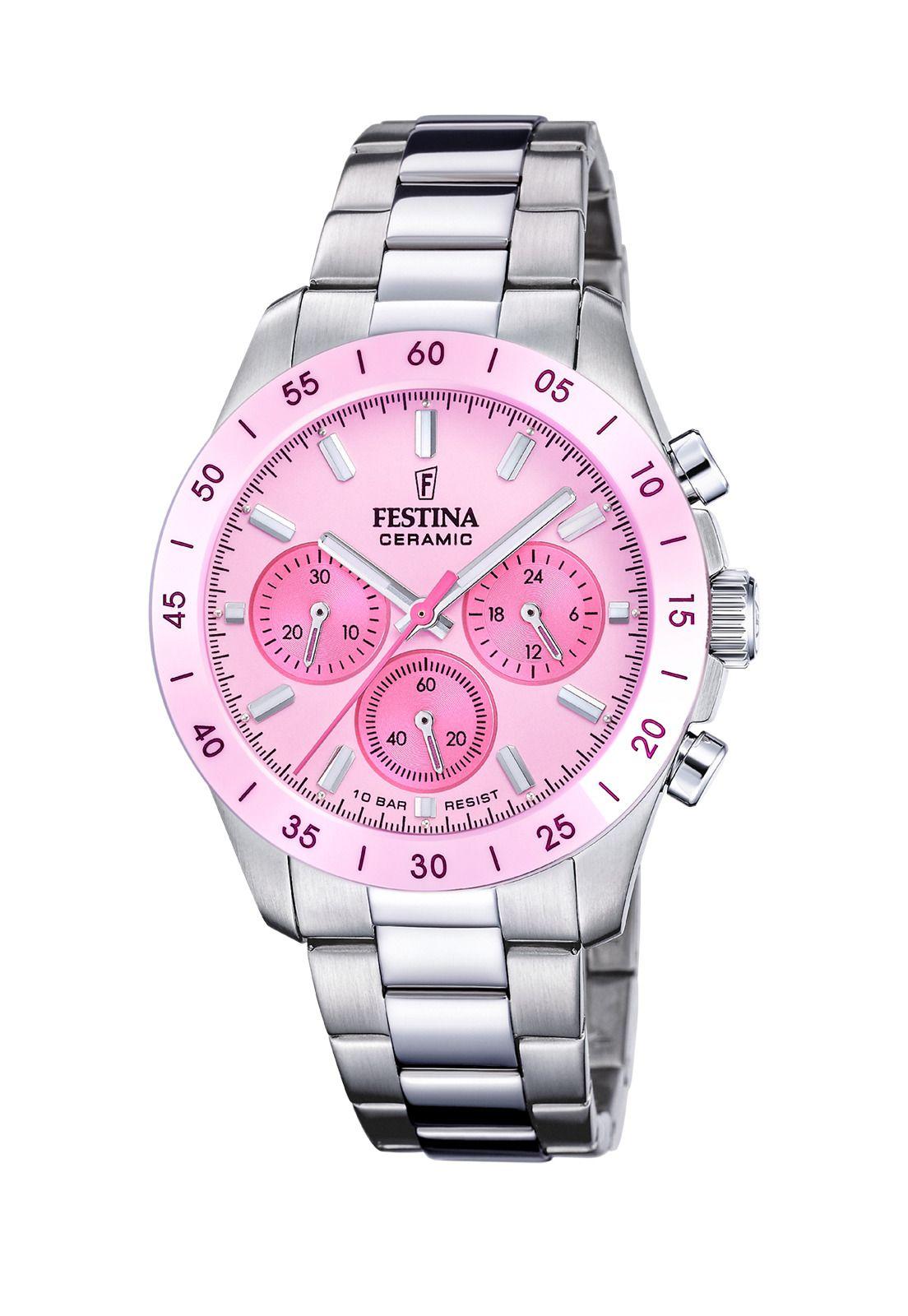 Reloj F20693/2 Festina Rosa Mujer Ceramic-0