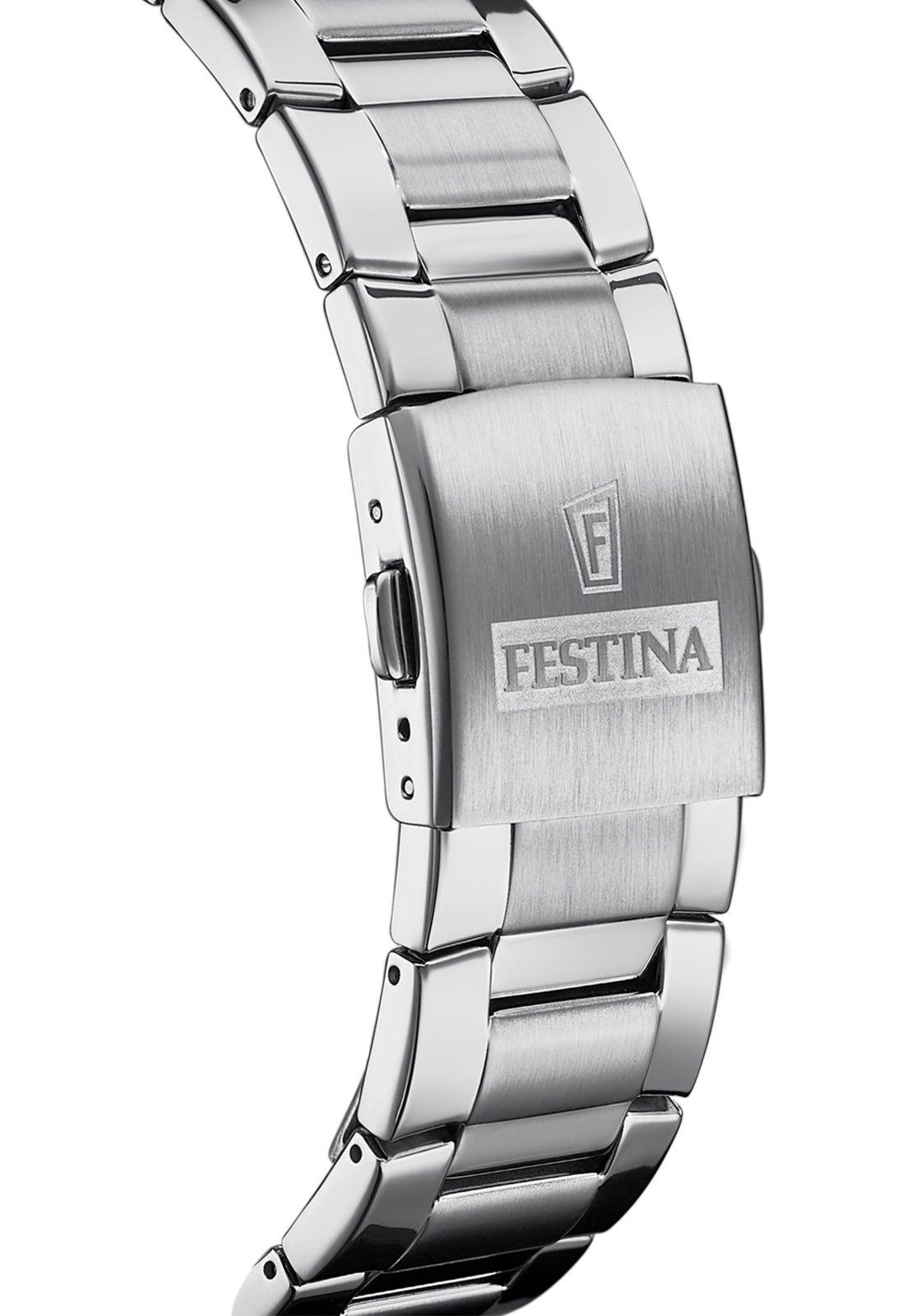 Reloj F20463/5 Festina Hombre Plateado Timeless Chronograph-1