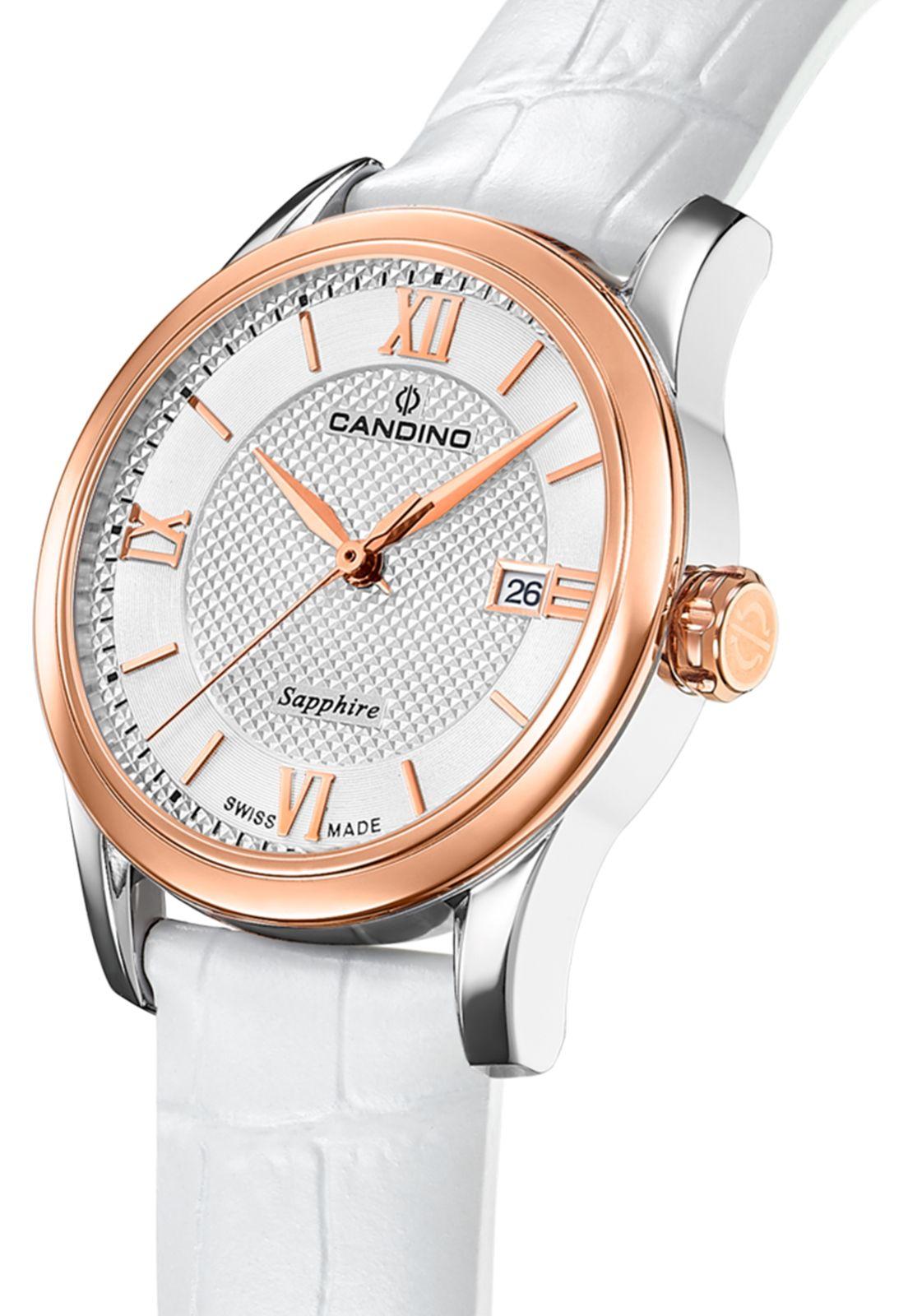 Reloj C4737/2 Candino Swiss Plateado Mujer Couples Classic-3