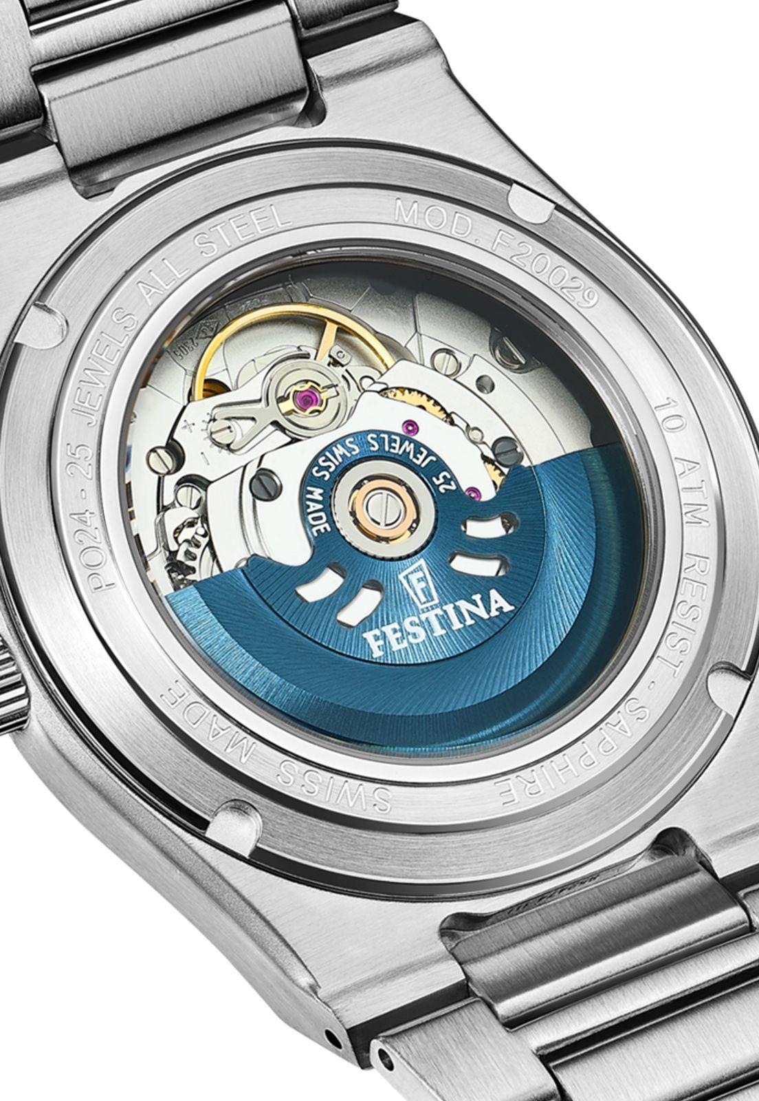 Reloj F20054/2 Festina Swiss Rosa Mujer Automático-4