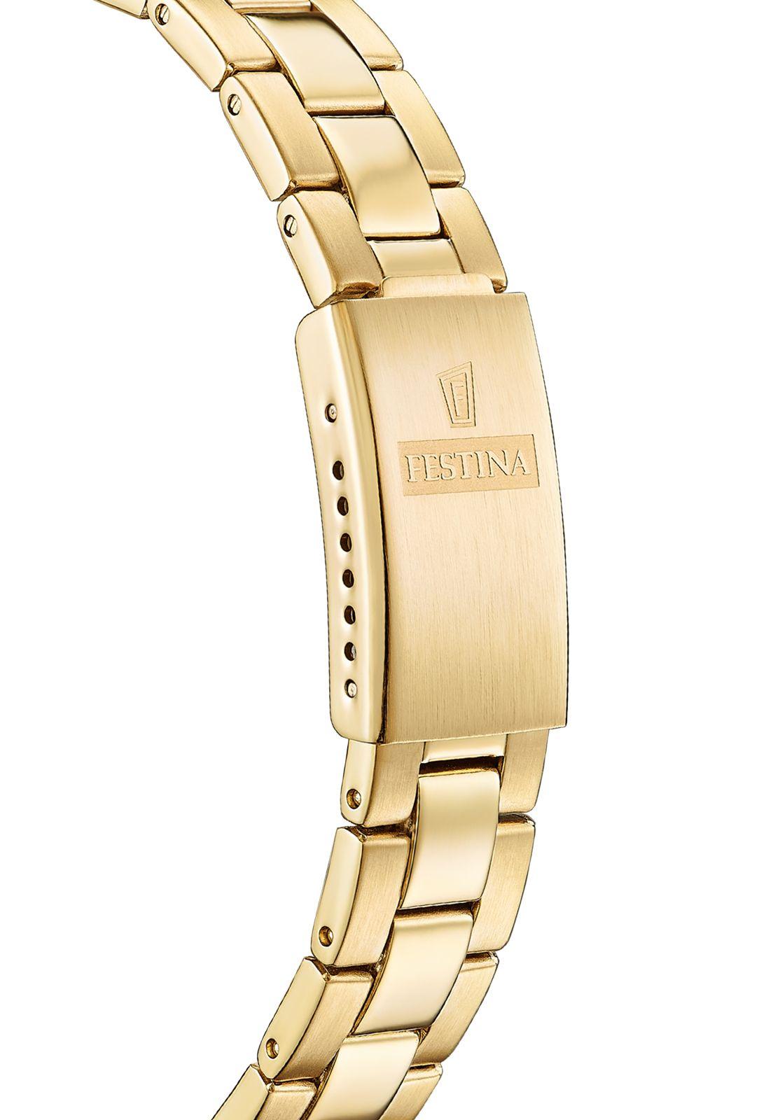 Reloj F20050/2 Festina Swiss Dorado Mujer ACERO CLASICO-3
