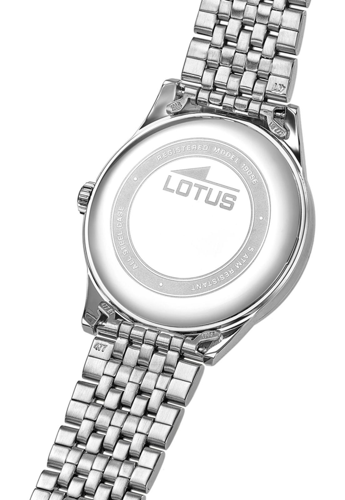 Reloj 19056/2 Lotus Plateado Hombre Acero Clásico-3