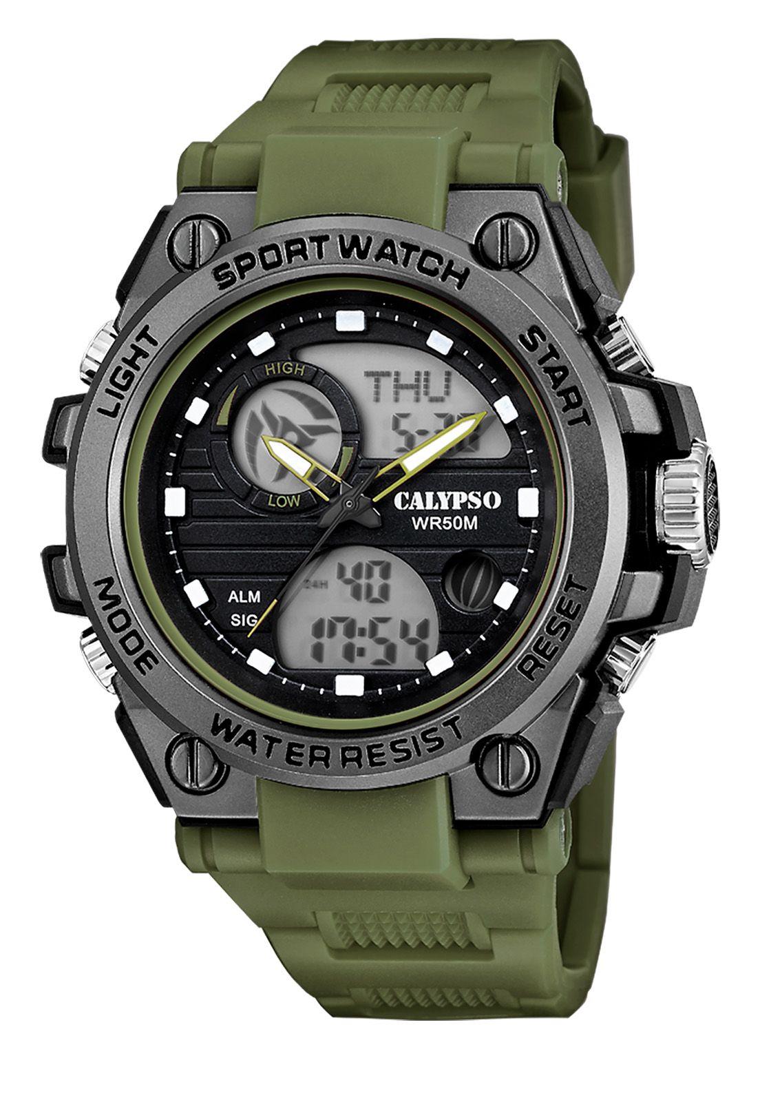 Reloj K5875/3 Calypso Negro Hombre Street Style-0