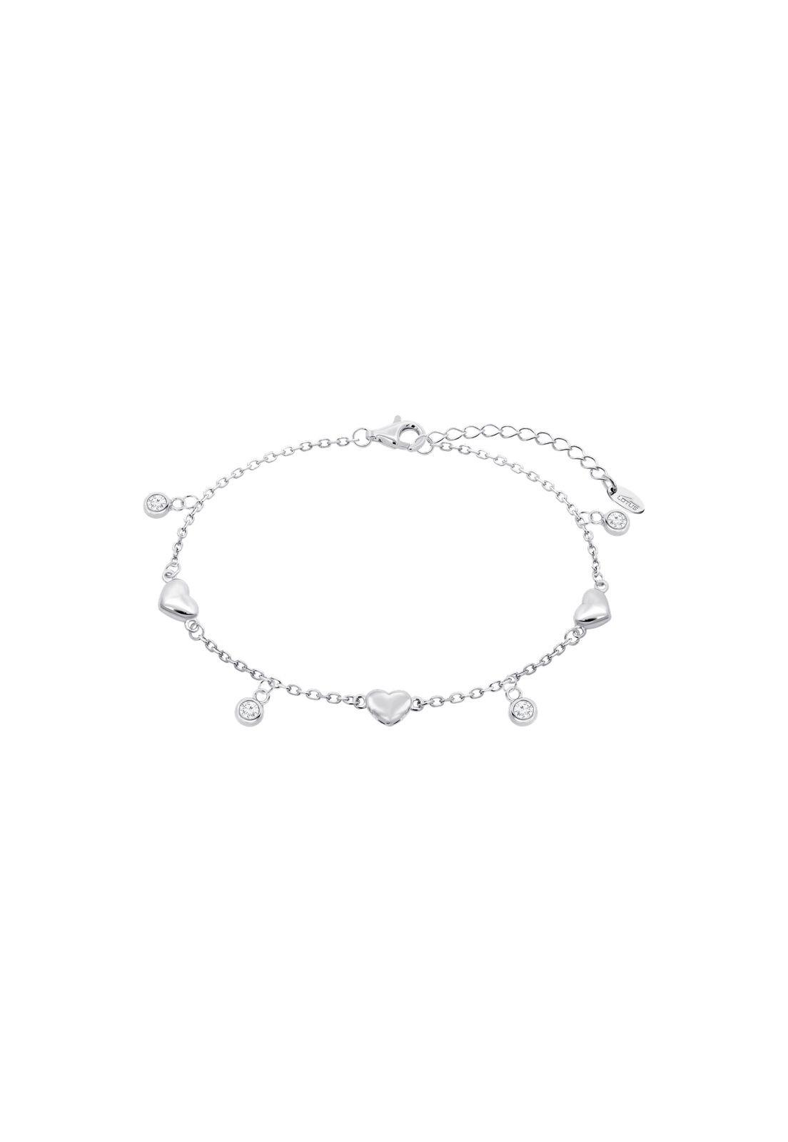 Pulsera Lp3942-2/1 Lotus Silver Plateado Mujer Moments-0