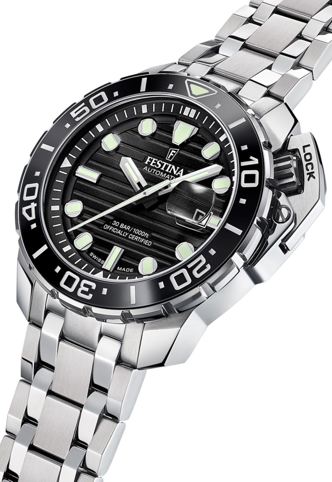 Reloj F20043/6 Festina Swiss Negro Hombre-4