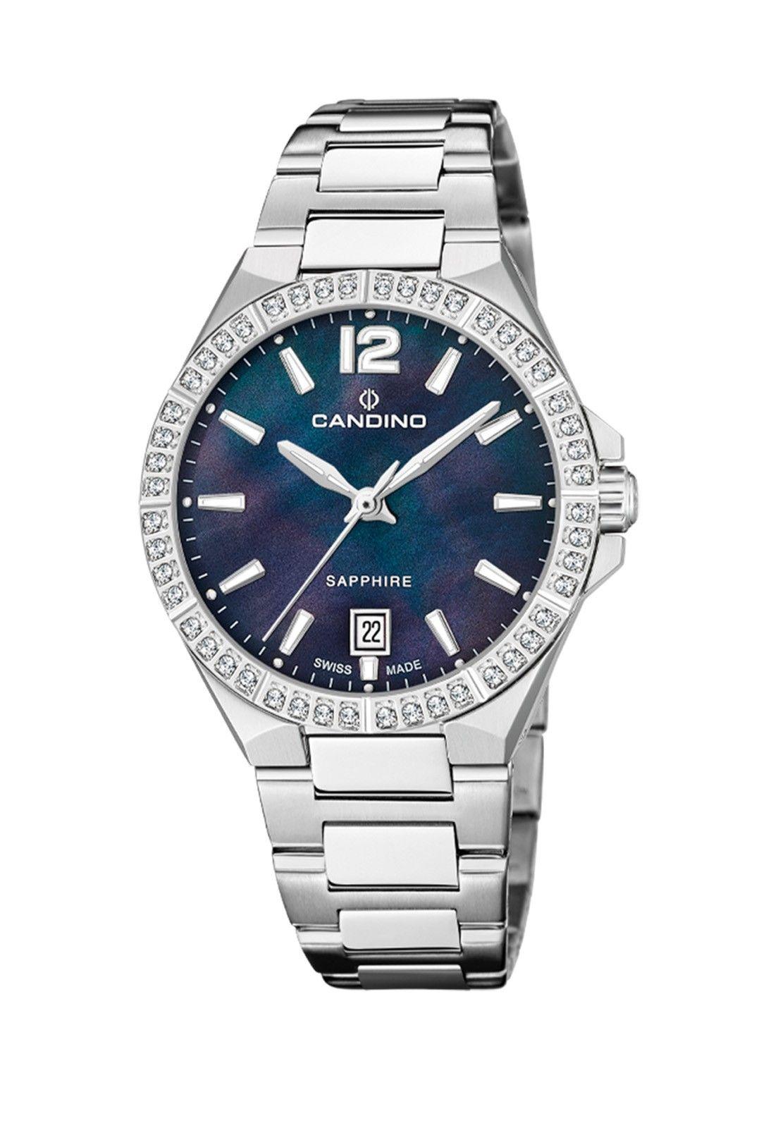 Reloj C4760/C Candino Swiss Mujer Plateado Classic Ladies-0