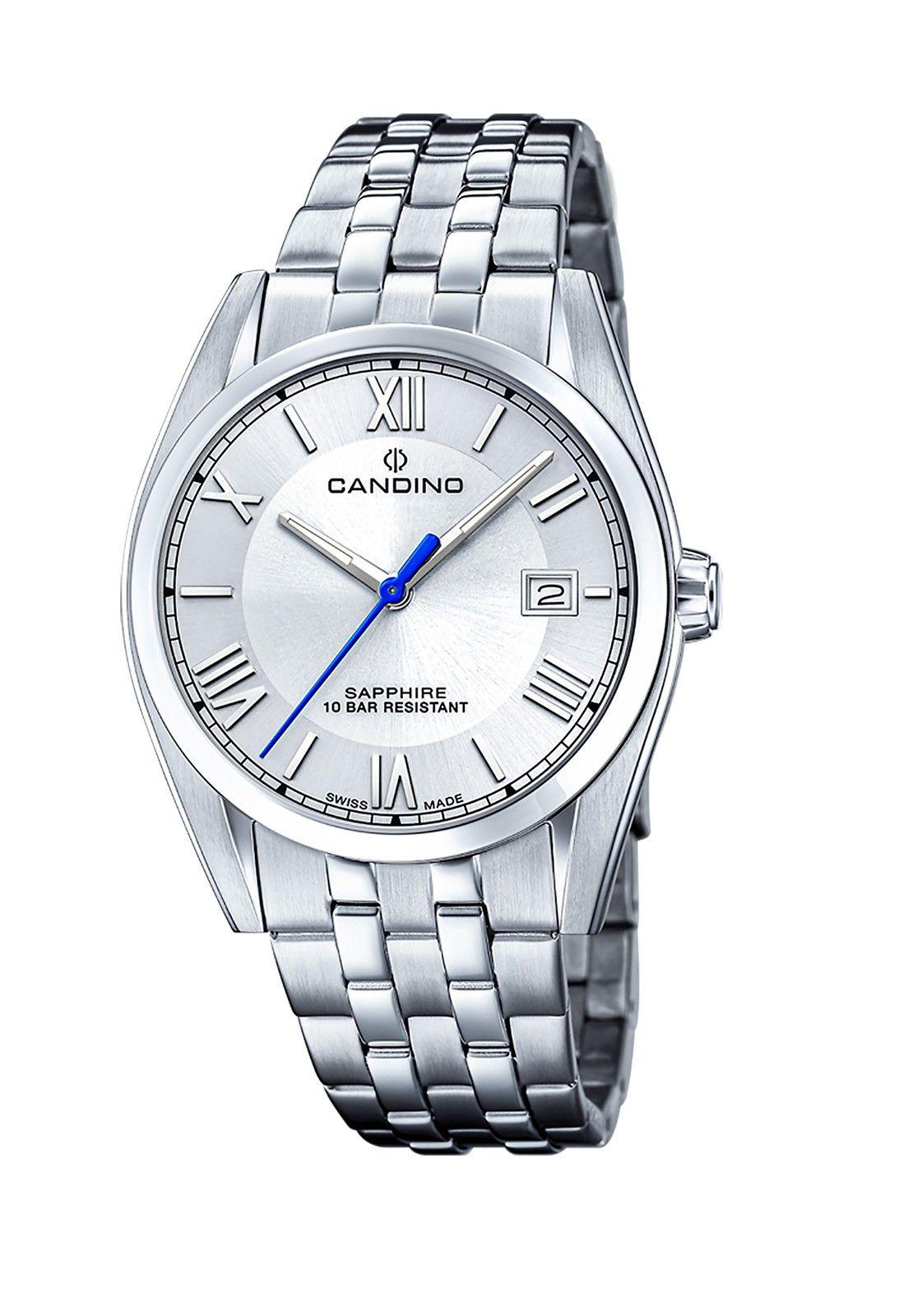 Reloj C4701/A Candino Swiss Plateado Hombre CANDINO SWISS-0