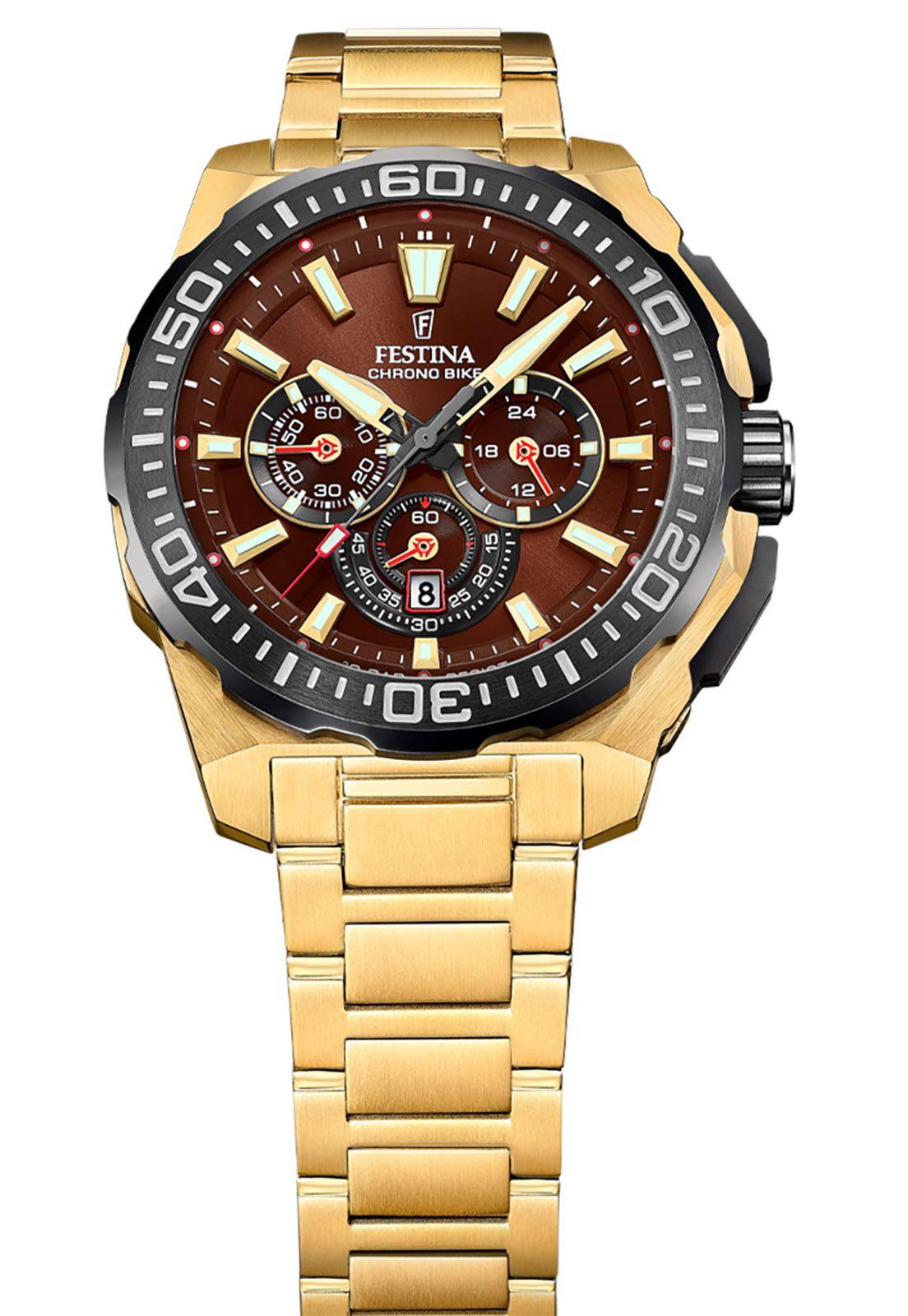 Reloj F20727/3 Festina Marrón Hombre Chrono Bike-3