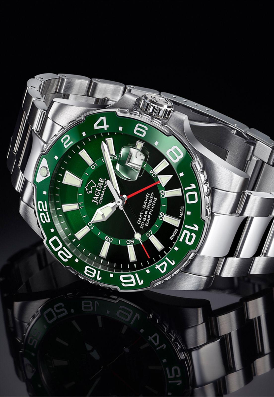 Reloj J1011/3 Jaguar Swiss Verde Hombre Ceramic-3
