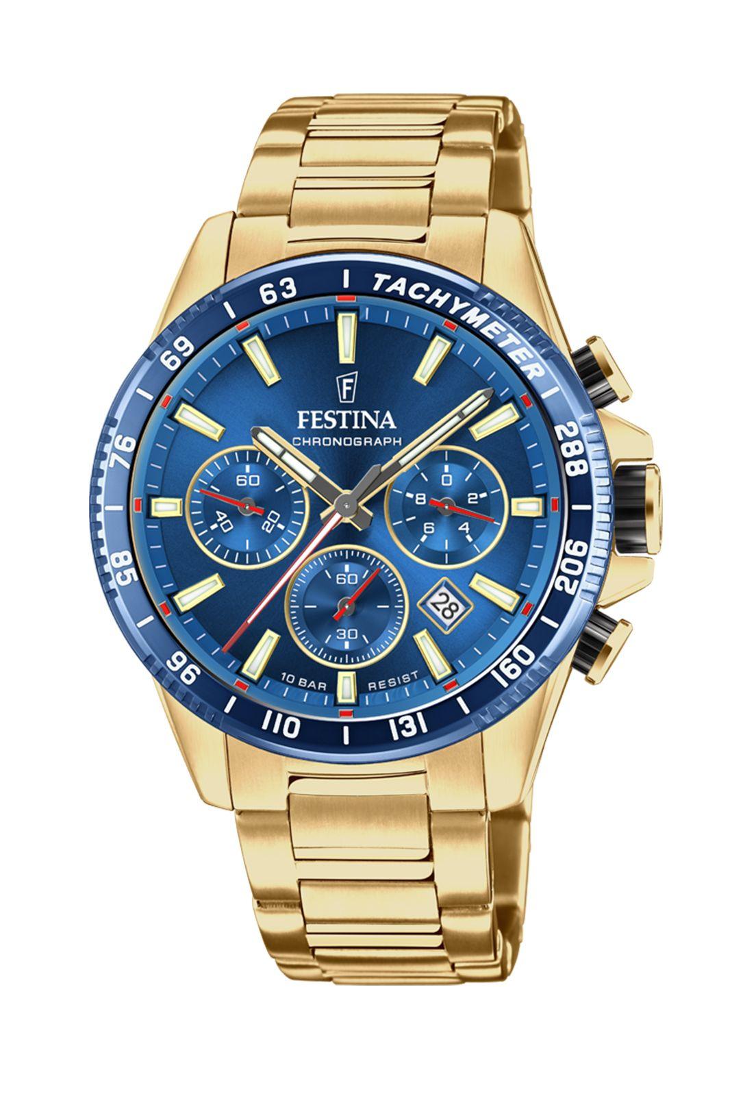 Reloj F20634/3 Festina Azul Hombre Timeless Chronograph-0