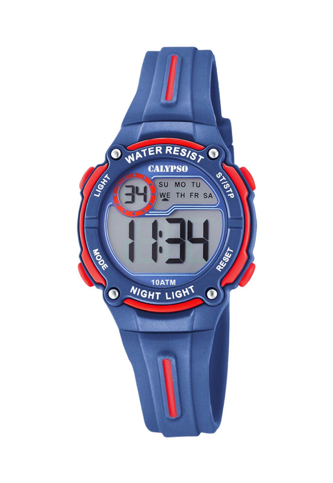 Reloj K6068/4 Calypso Celeste Infantil Digital Crush-0
