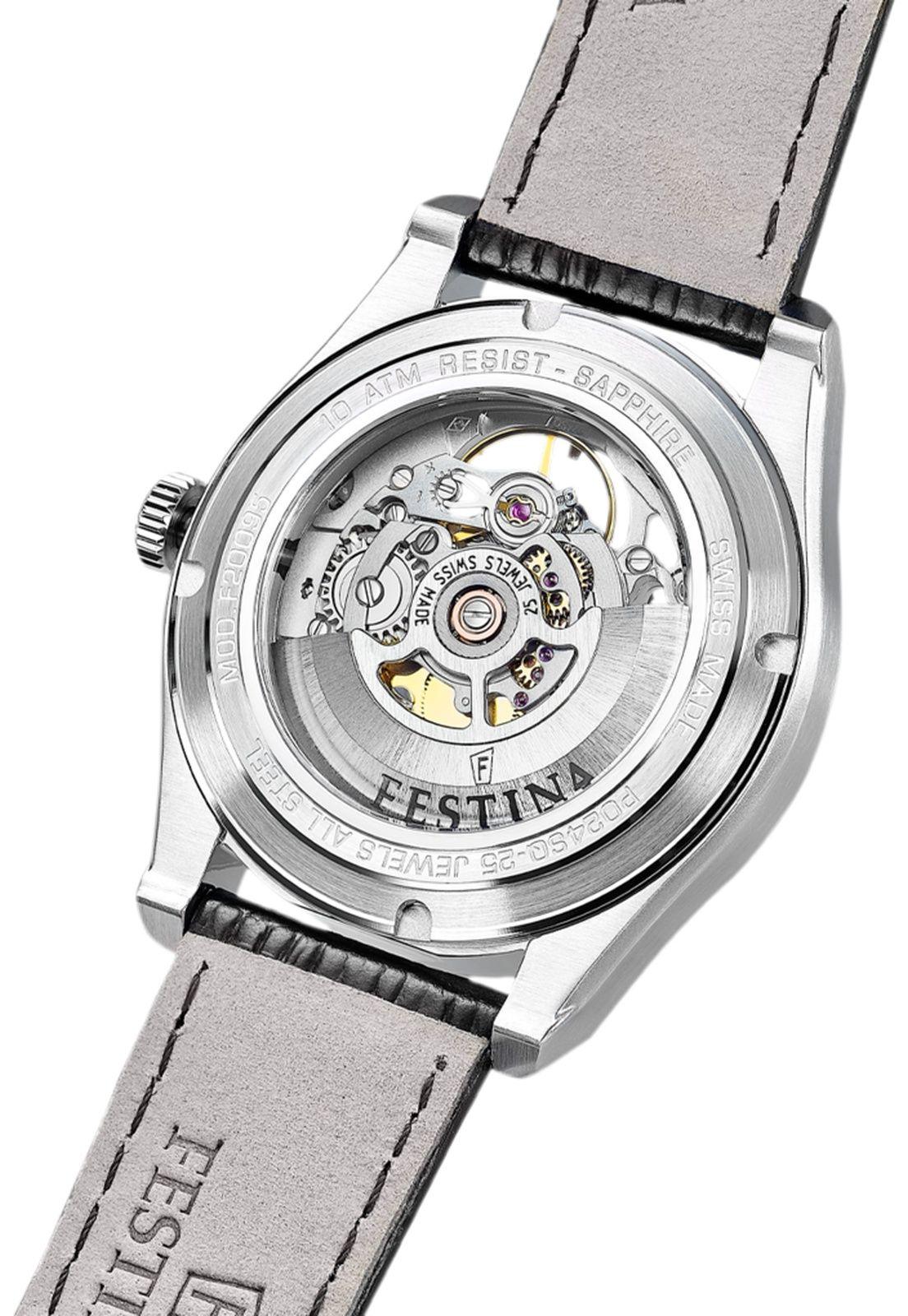 Reloj F20095/4 Festina Swiss Rojo Hombre Automático-2