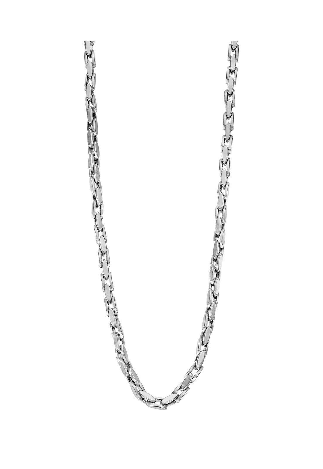 Collar LS2598-1/1 Lotus Style Plateado Hombre Urban Man-0