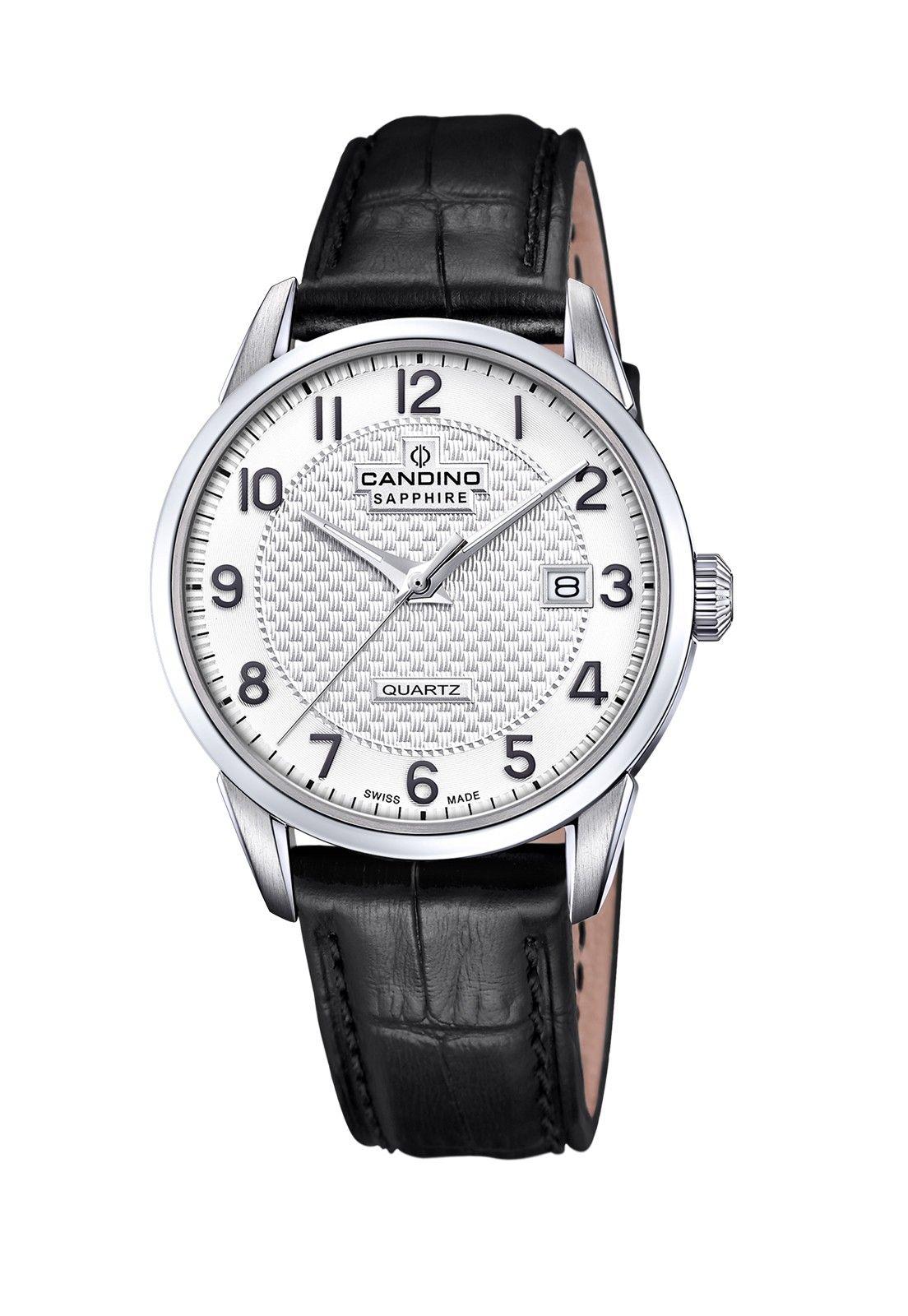 Reloj C4712/A Candino Swiss Plateado Hombre Couple Classic-0