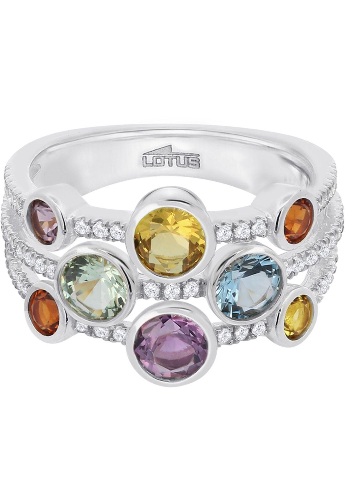 Anillo LP3878-3/118 Lotus Silver Plateado Mujer Leros-2